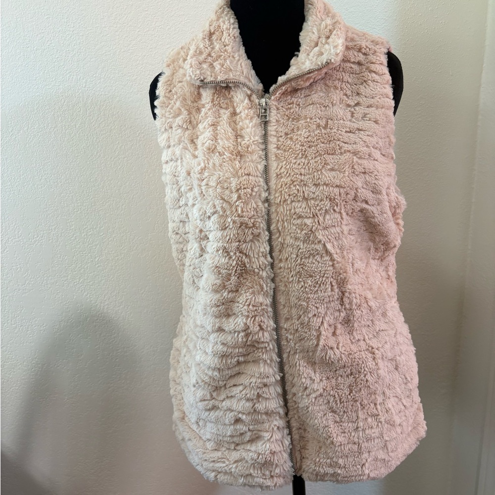 Baccini Soft pink Fleece Vest